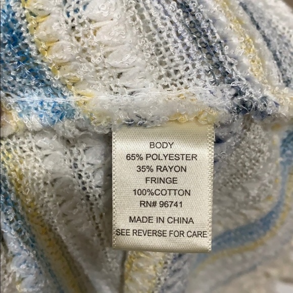 Tru Self Tunic Boho Sleeveless Top Macrame Bottom - Picture 5 of 7